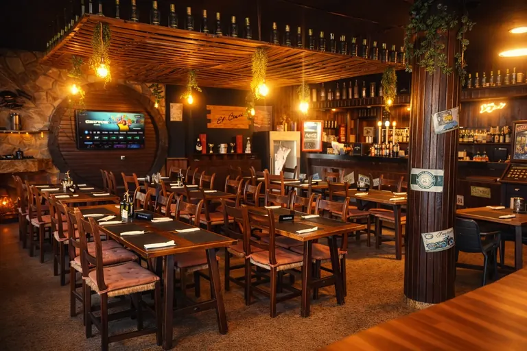 Interior del restaurante